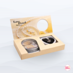 Love Pearl Pendant Necklace Gift Kit - with Ring & Earrings - Image 2