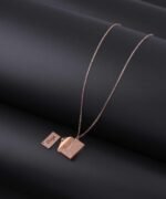 Personalized Envelope Necklace - Image 2