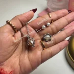 Love Pearl Pendant Necklace Gift Kit - with Ring & Earrings - Image 5